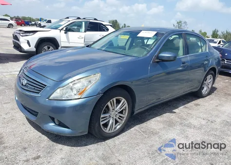 2010 Infiniti G37X z USA, uszkodzony, nr VIN JN1CV6AR8AM455061